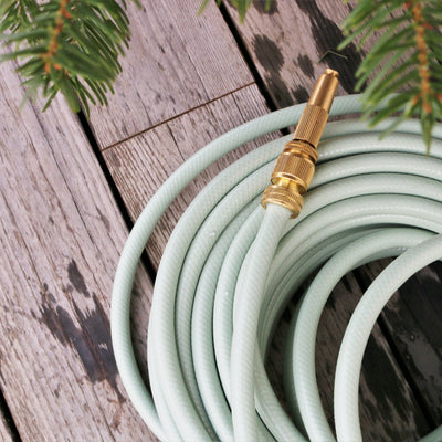 Give the garden hose a winter quarters